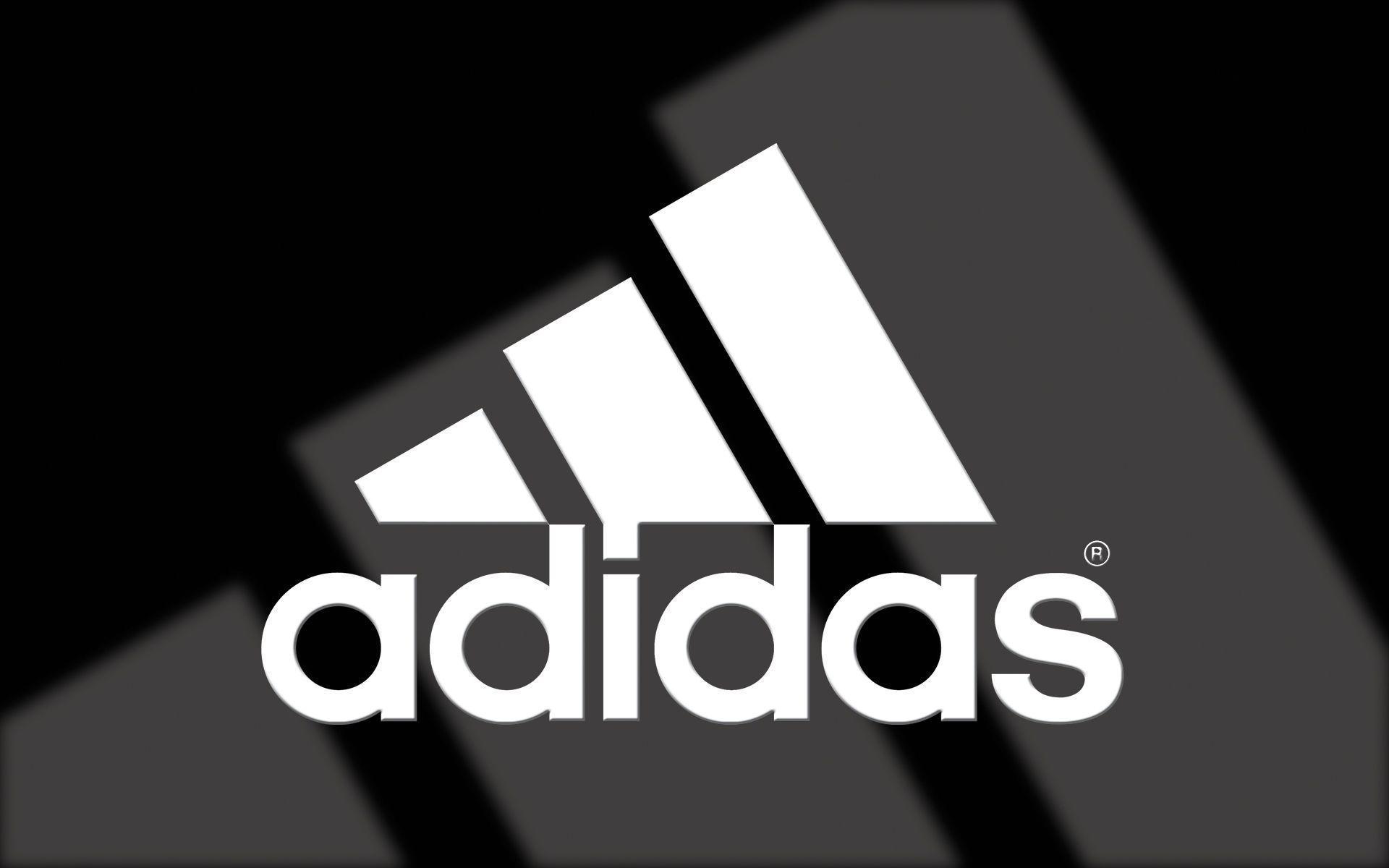 Download Font And Logo Addidas HD Black Wallpaper Image Logo