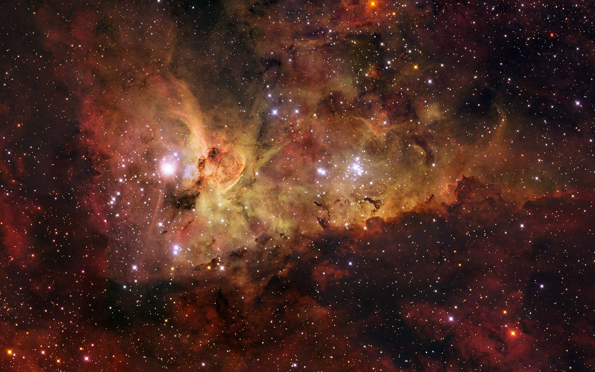 The Carina Nebula (wallpaper)