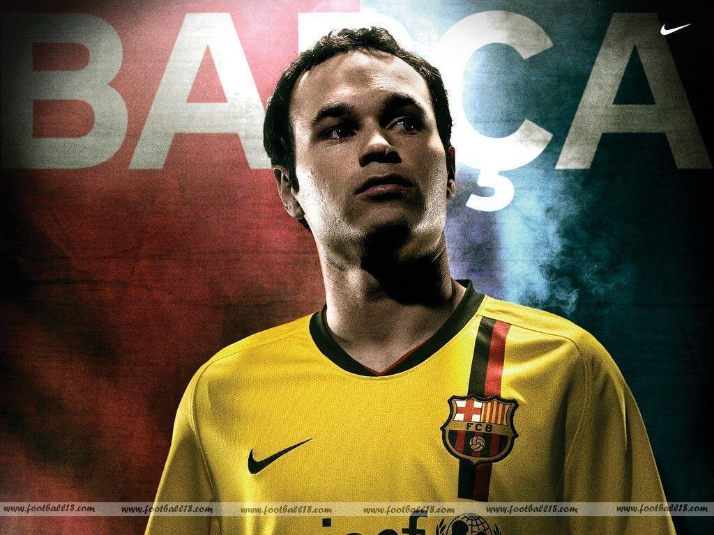Andres Iniesta HD Wallpaper