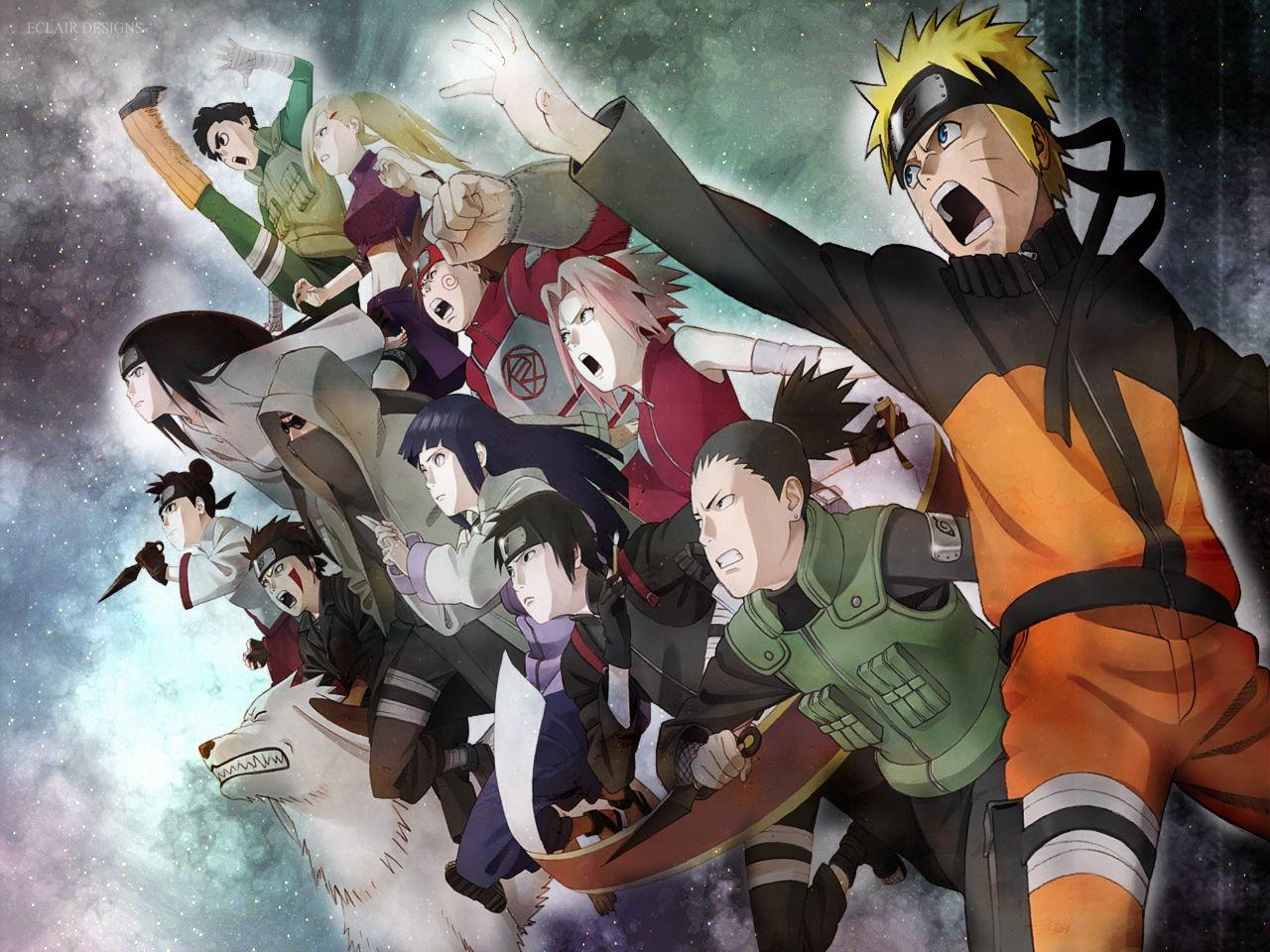 Naruto Characters desktop wallpaper