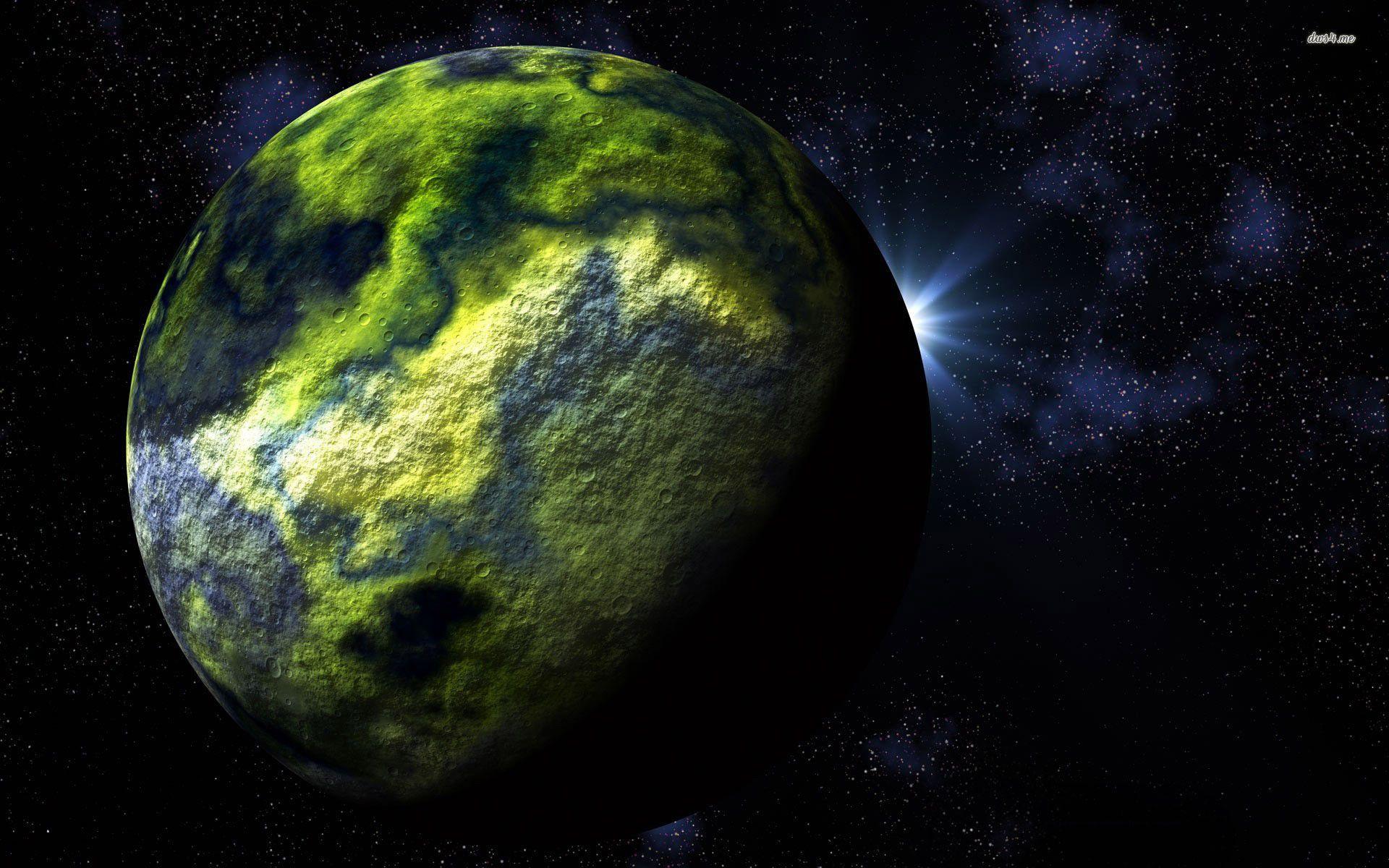 أي كوكب هو الكوكب الأخضر؟