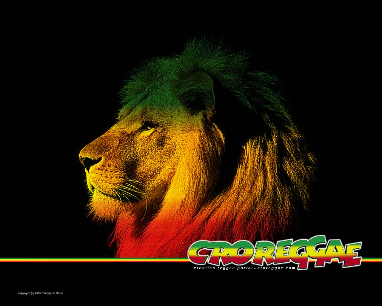 Cool Rasta Lion Wallpaper