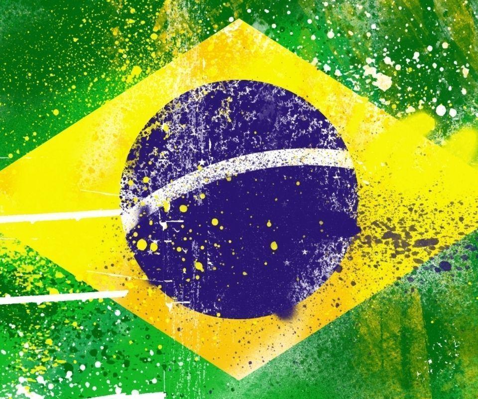 Gallery For > Brazilian Flag HD