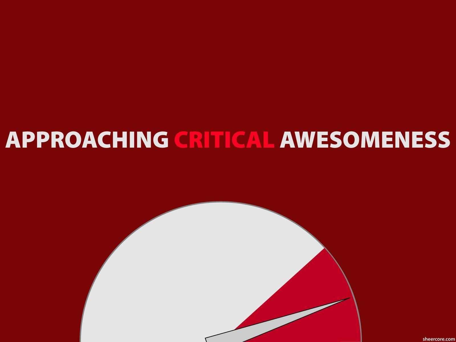 Download Critical Awesomedoes Wallpaper 1600x1200