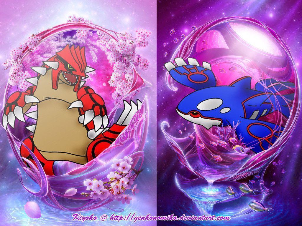 Wallpaper and Kyogre