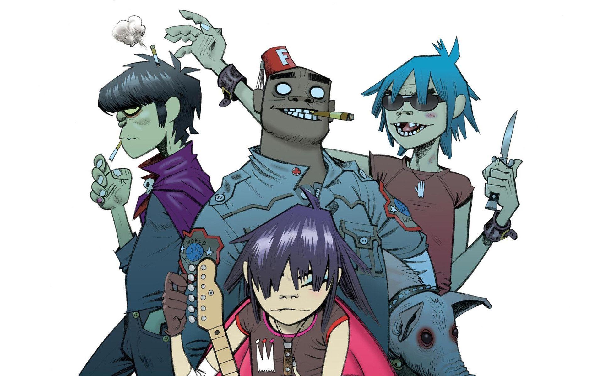 Gorillaz Wallpapers Hd Wallpaper Cave