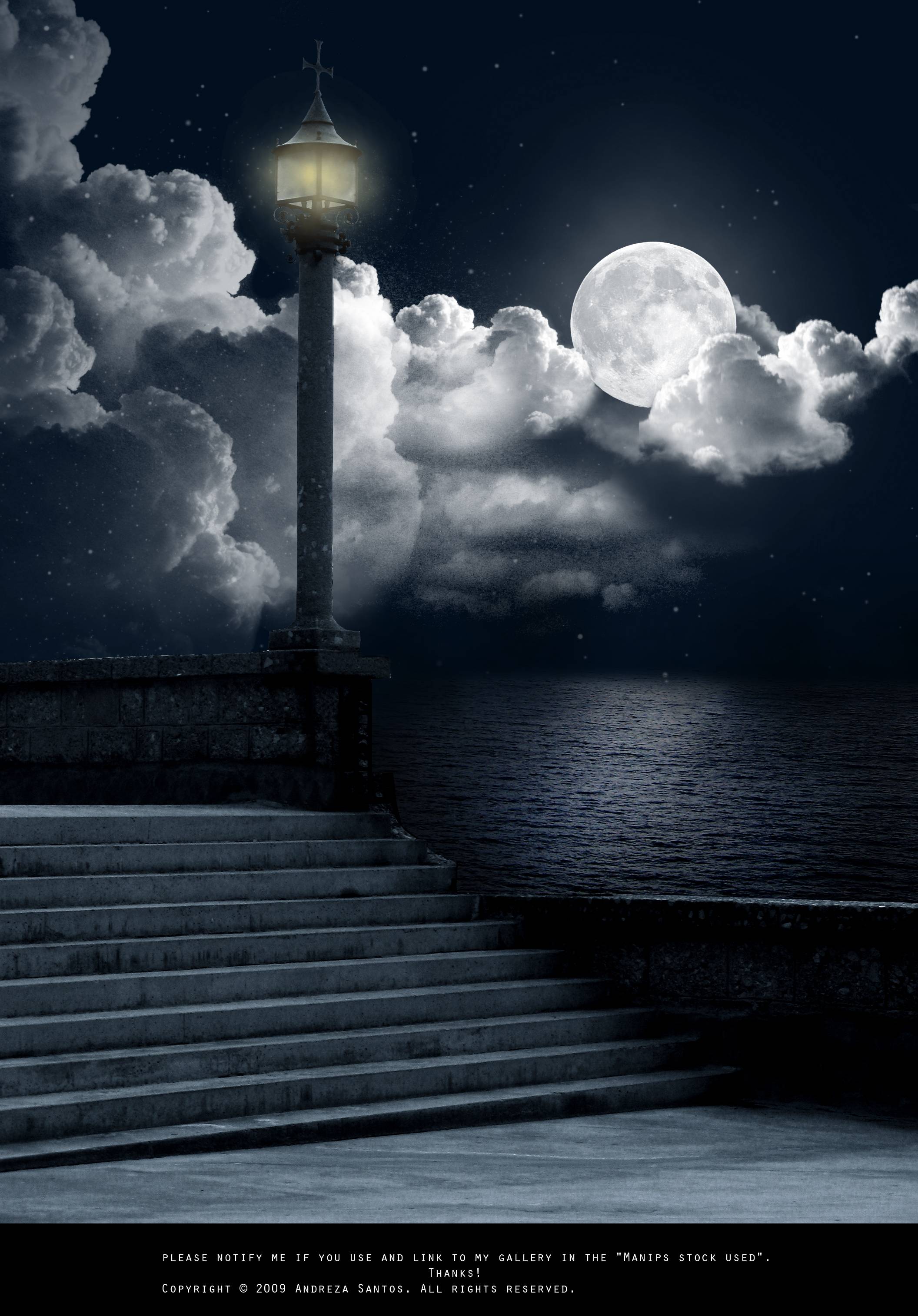 Premade Background Night Sky By Lady Lilith666