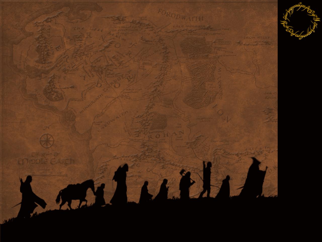 Creative Dragon Designs Tolkien Wallpaper