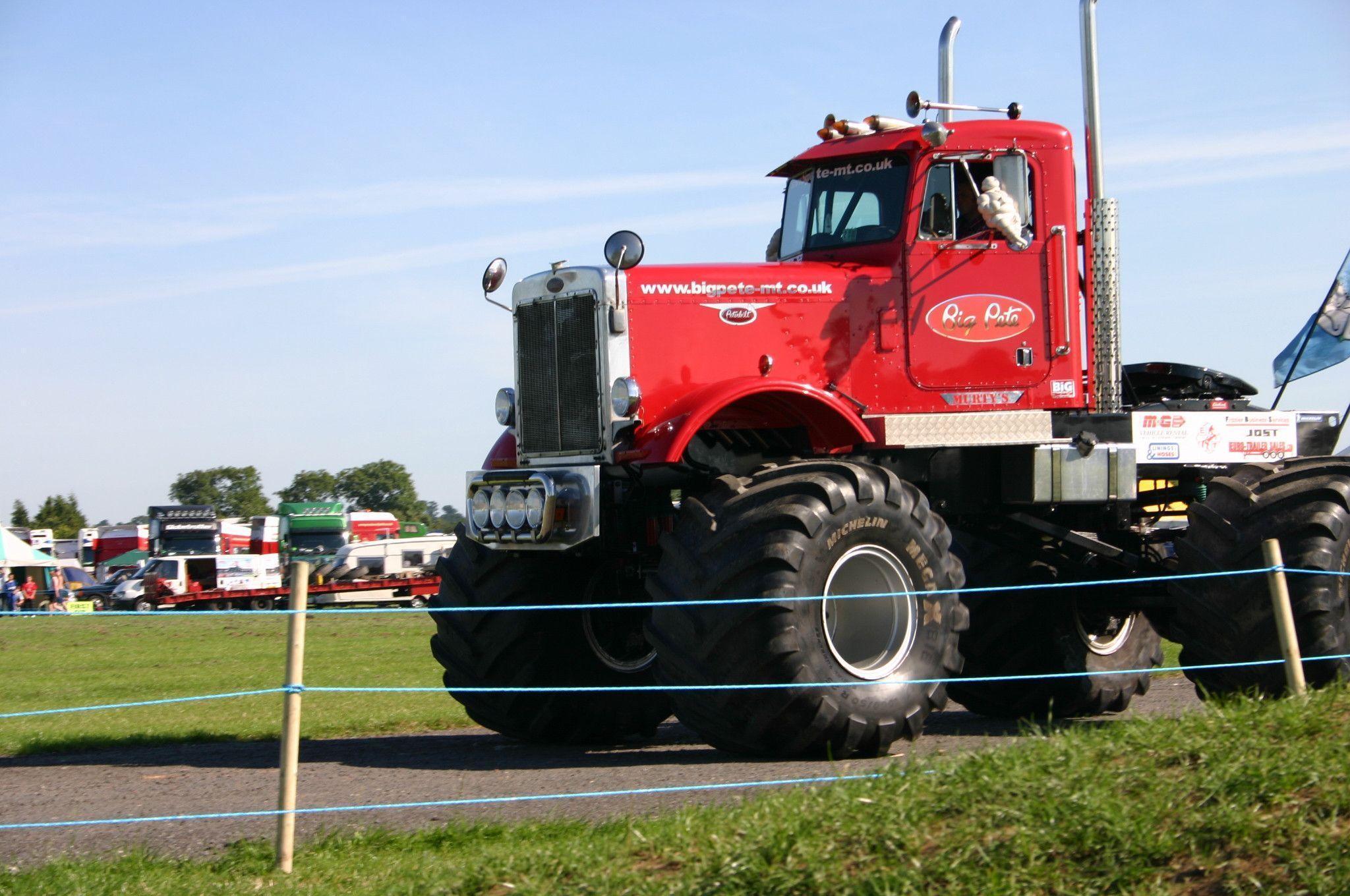 Peterbilt Semi Trucks Tractor Rigs Monster Wallpaper