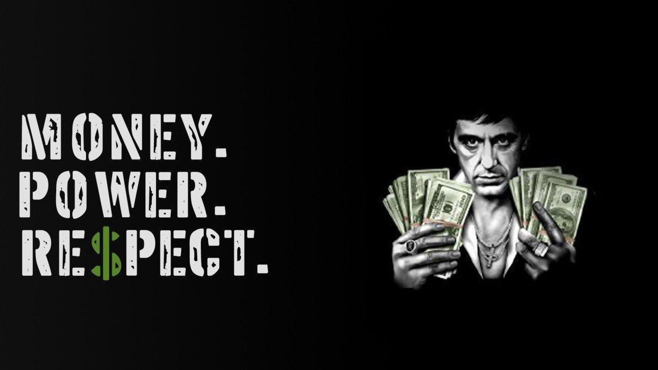 Scarface Black Background Wallpaper photo of Al Pacino