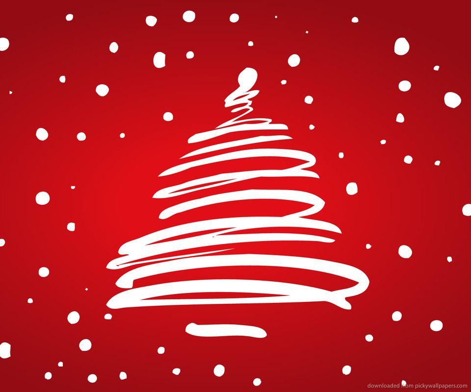 Download Abstract Christmas Tree Art Wallpaper For Google Nexus S