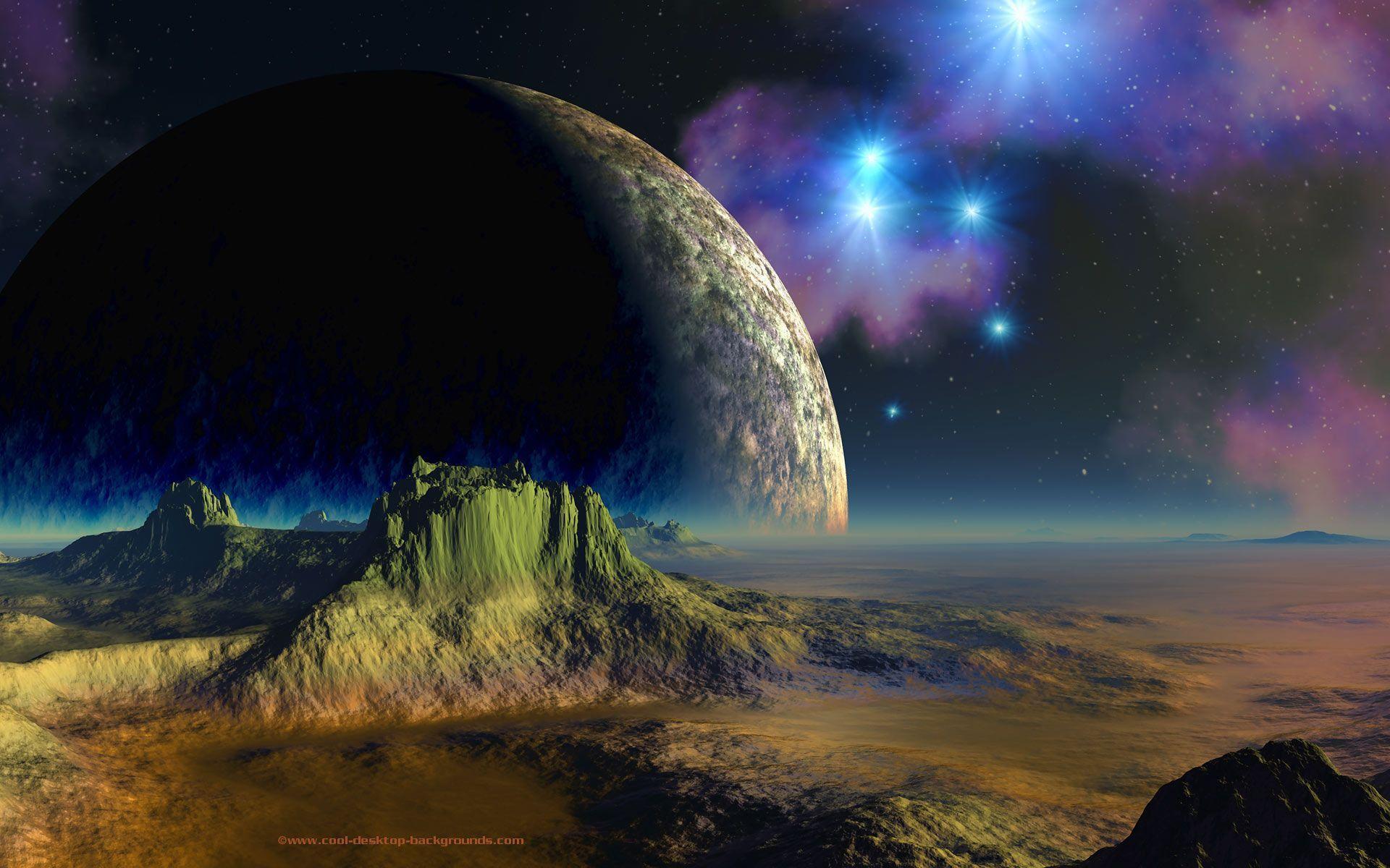 PC: Interesting Pc Background Space Wallpaper