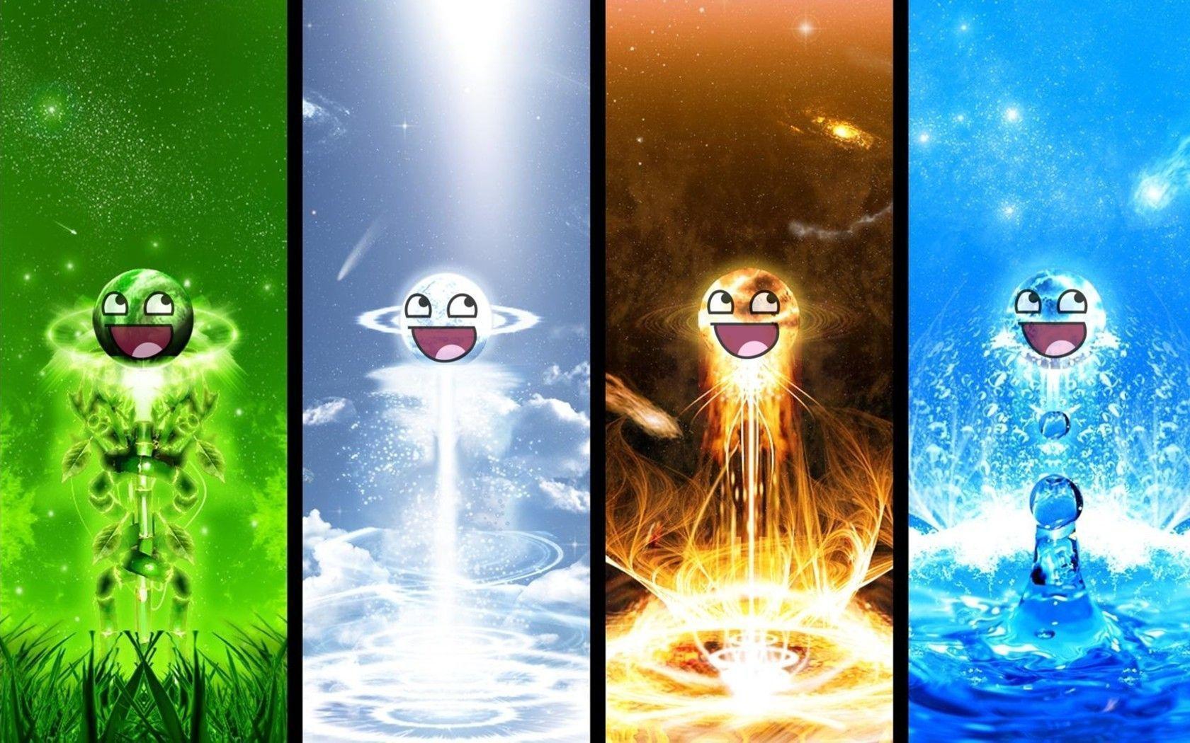 Elements Epic Smiley Wallpaper Collection S1680x1050