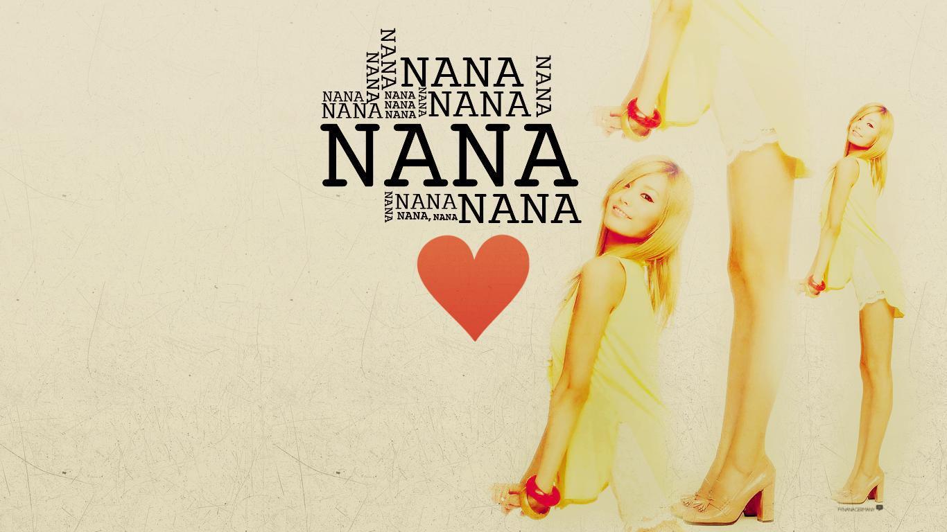AS JooyeonLizzy, Fynanagermany: Nana Wallpaper