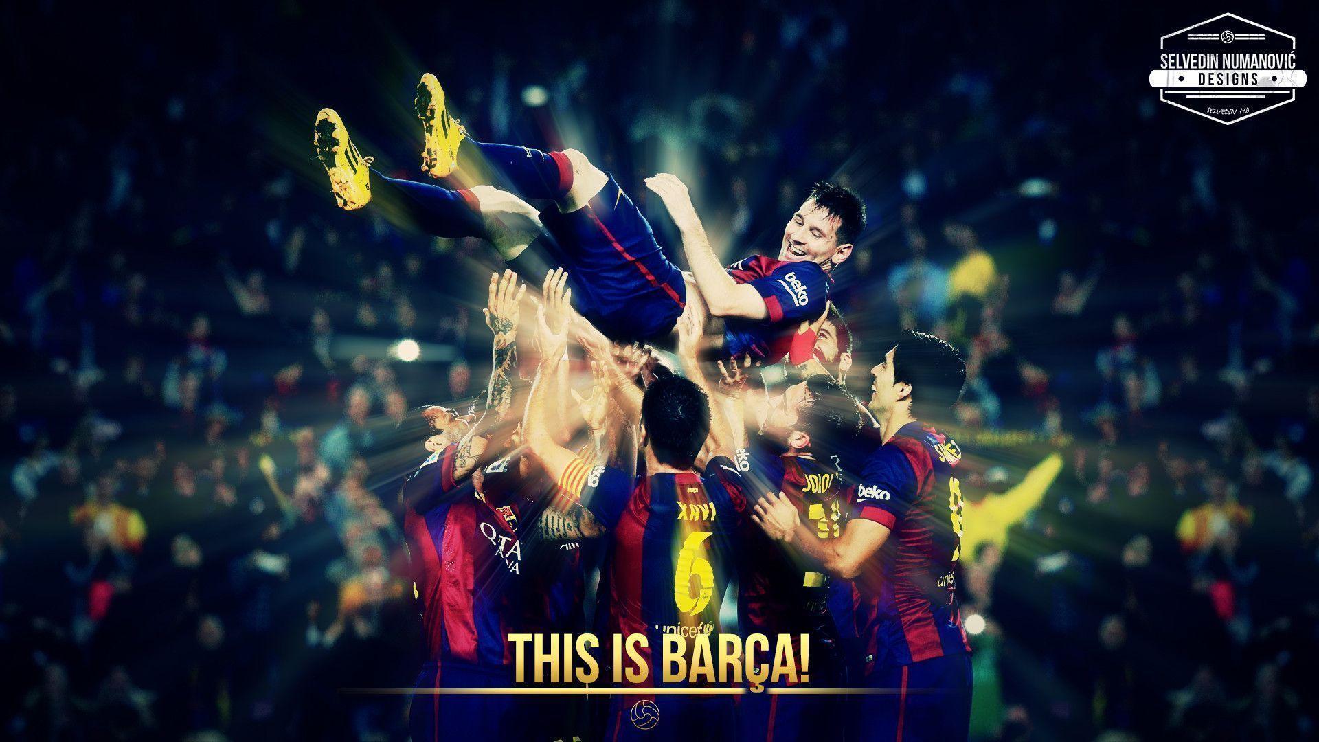 FC Barcelona HD WALLPAPER 2015 by SelvedinFCB