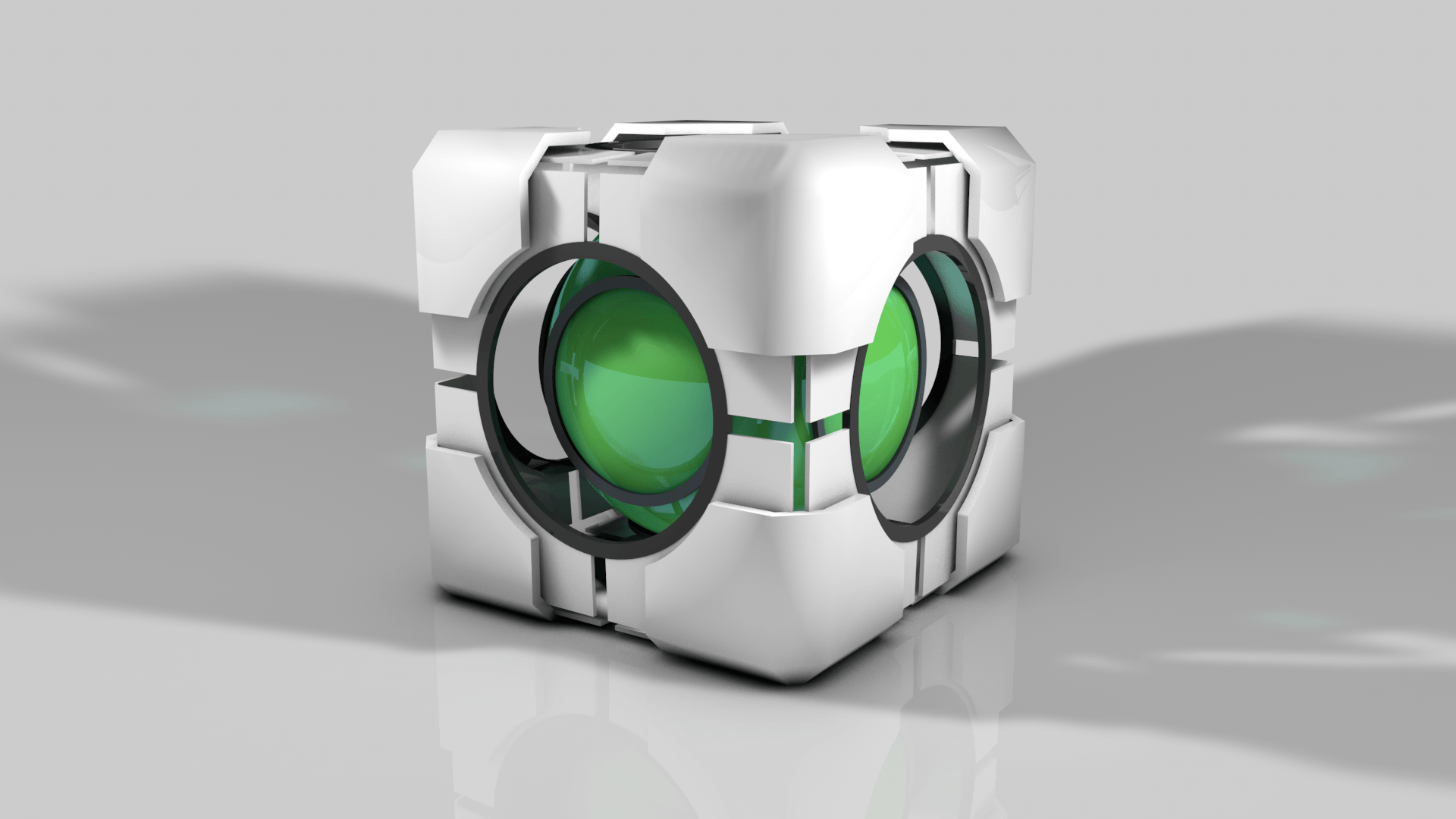 3D Portal Cube