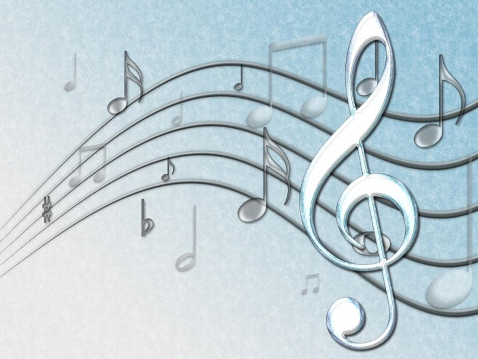 Wallpaper For > Music Note Background Designs