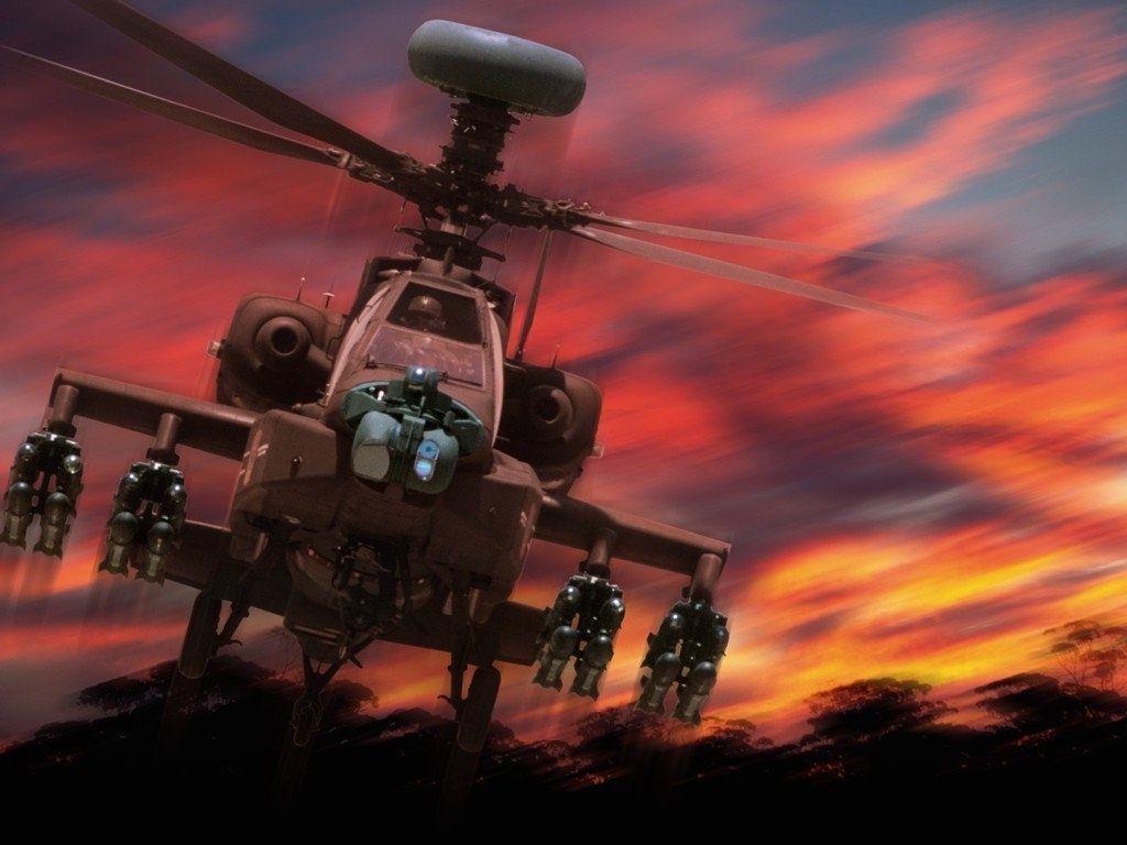Heavy Armed Attack Helicopter Flies Over Hills Stock Photo - Download Image  Now - Air Vehicle, Army, Attack Helicopter - iStock