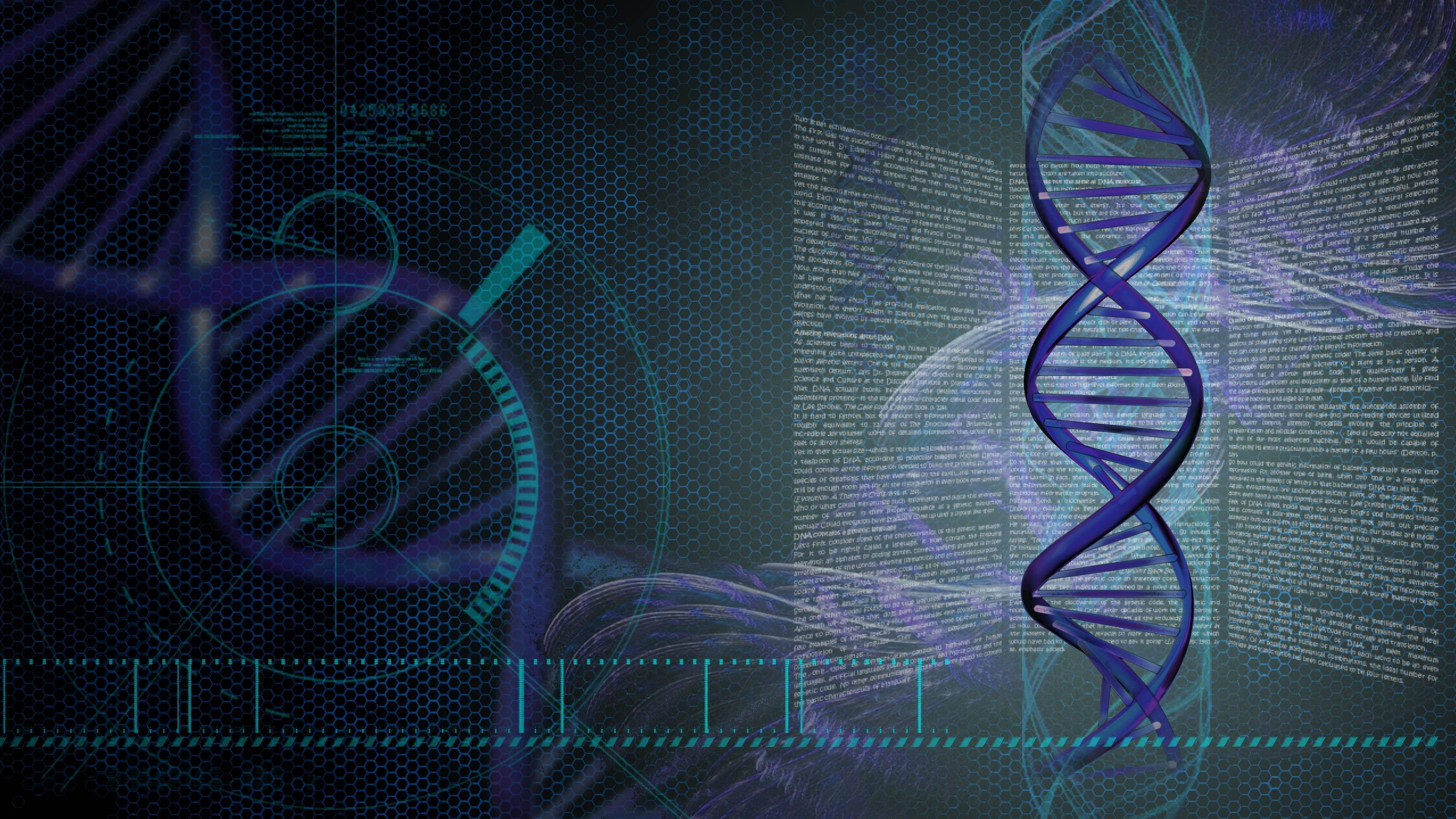 Dna Background For Powerpoint