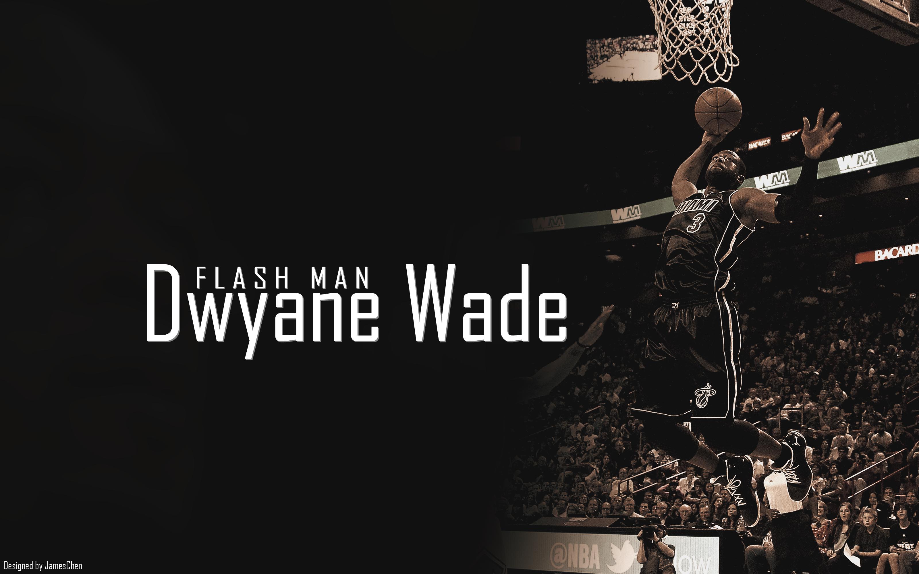 Flash Man Dwyane Wade Exclusive HD Wallpaper #