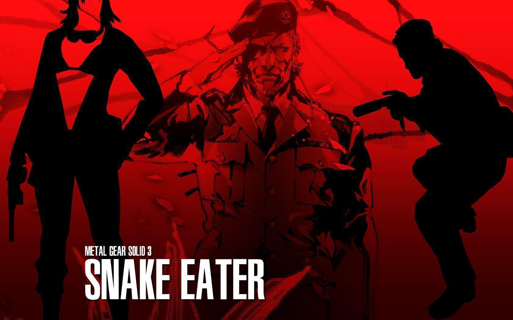 Pix For > Snake Eater Wallpaper