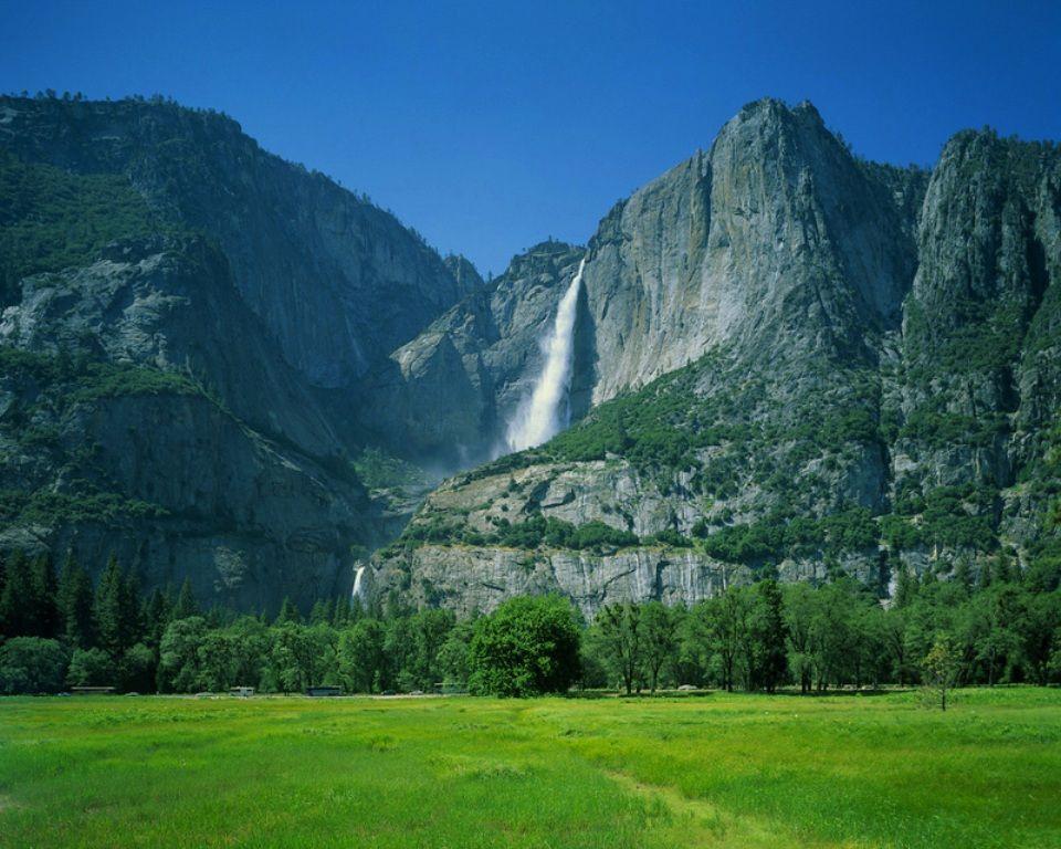 Mountain Waterfall Wallpaper. Download HD Wallpaper