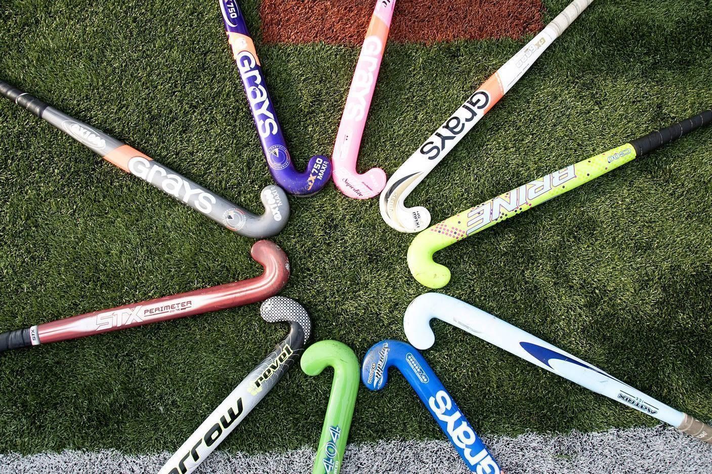 image For > Field Hockey Stick And Ball