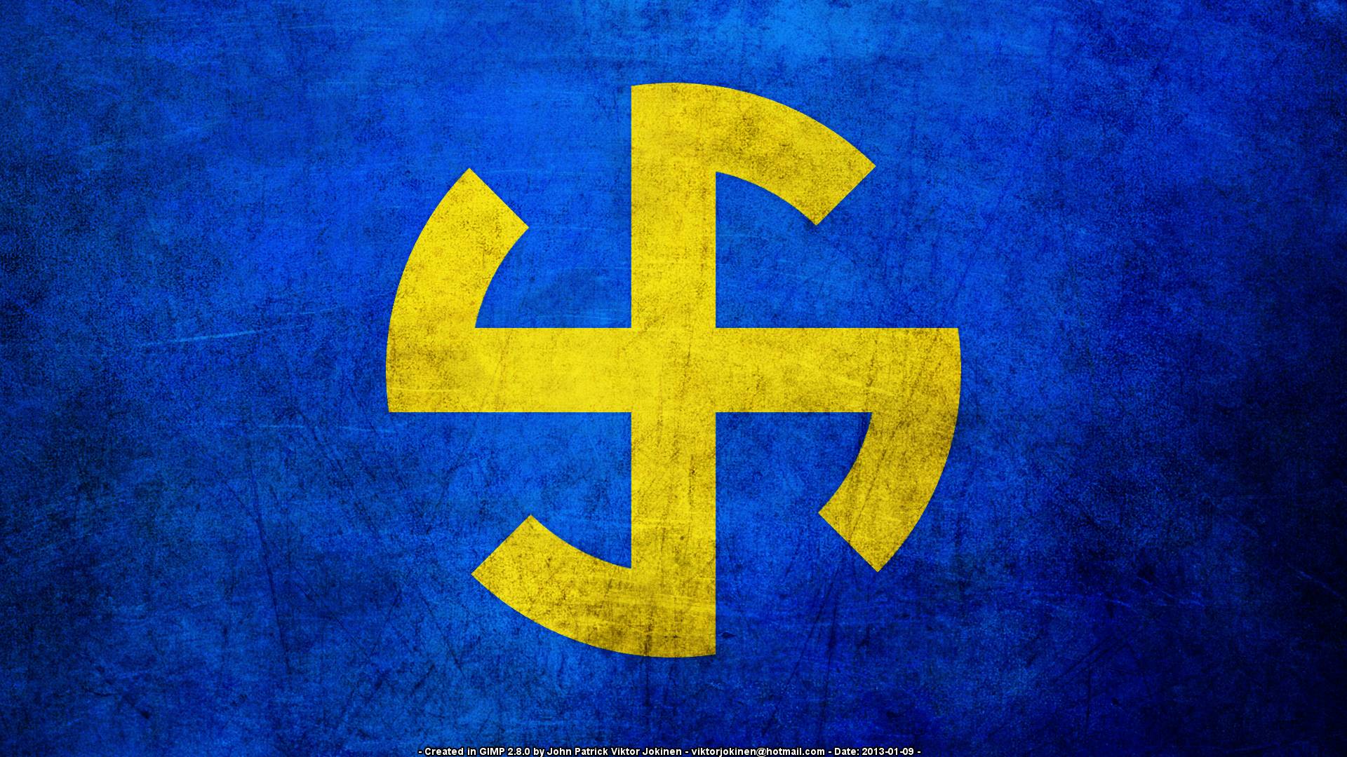 The Swedish NSB Flag (Several Resolutions)