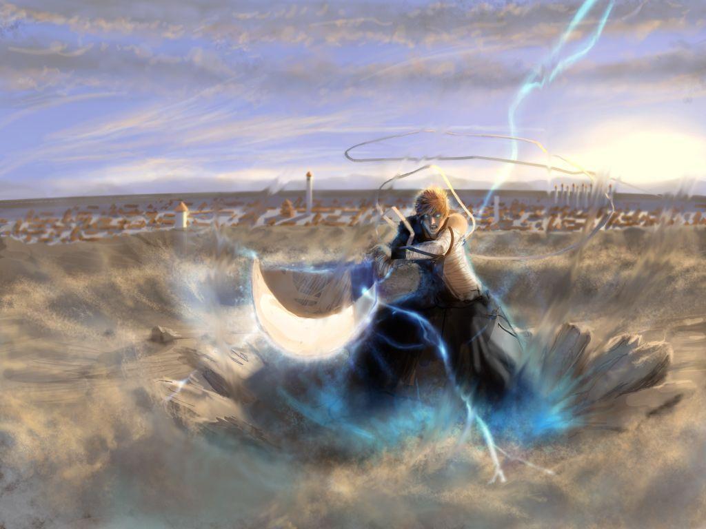 Wallpaper de BLEACH em ótima qualidade. Ichigo, Rukia, Urahara