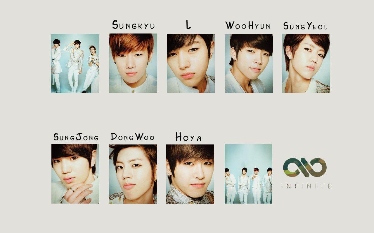 Infinite корейская группа участники фото и имена