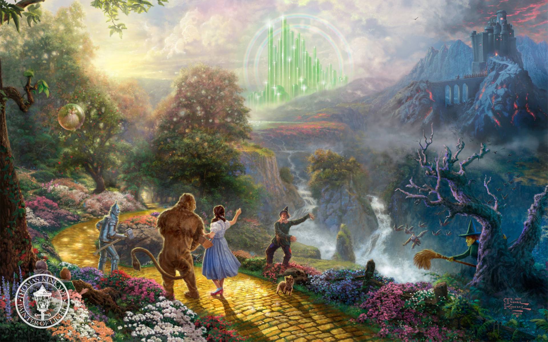 Wizard Of Oz Background Landscape HD For Desktop