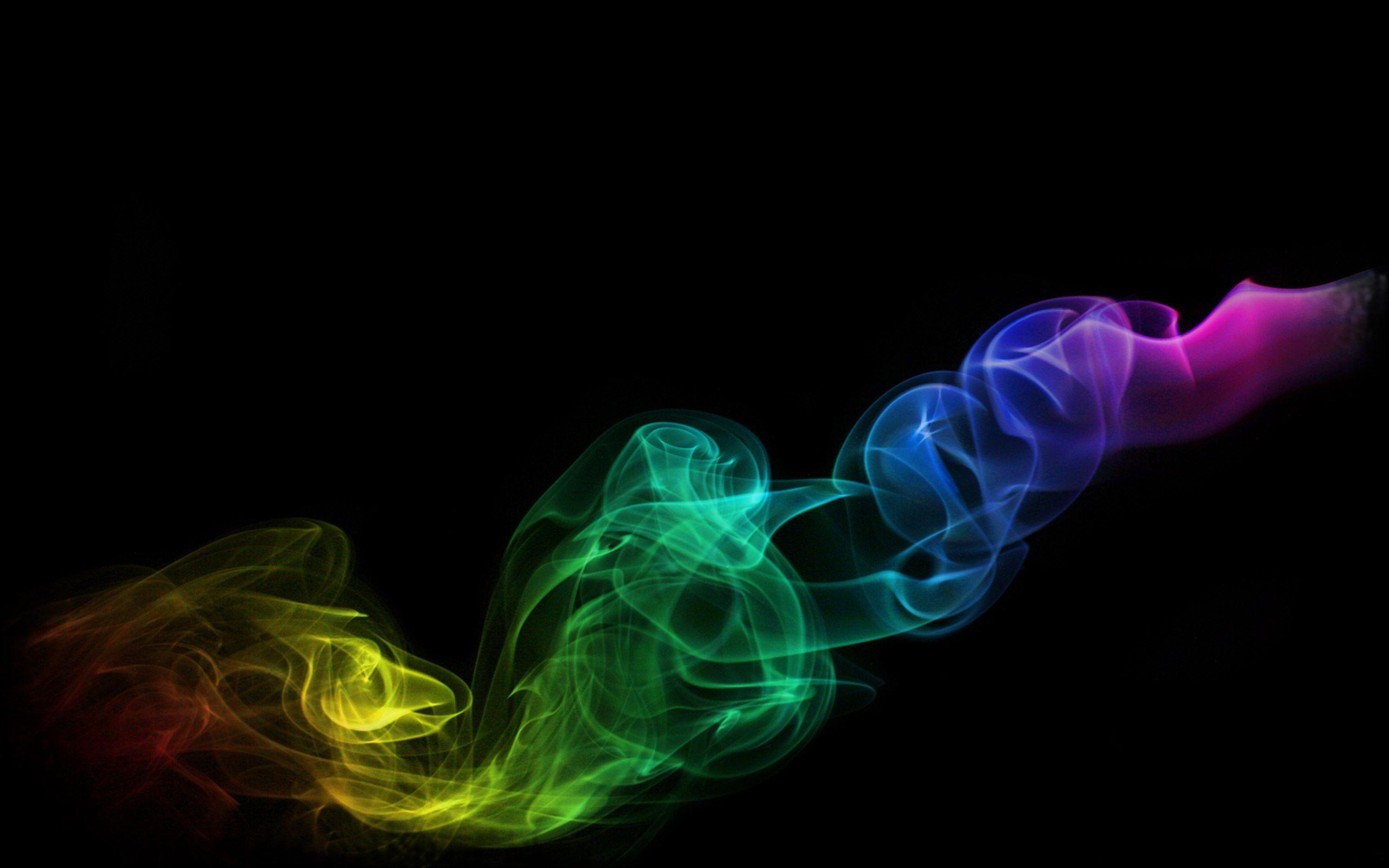 colorful weed smoke wallpaper