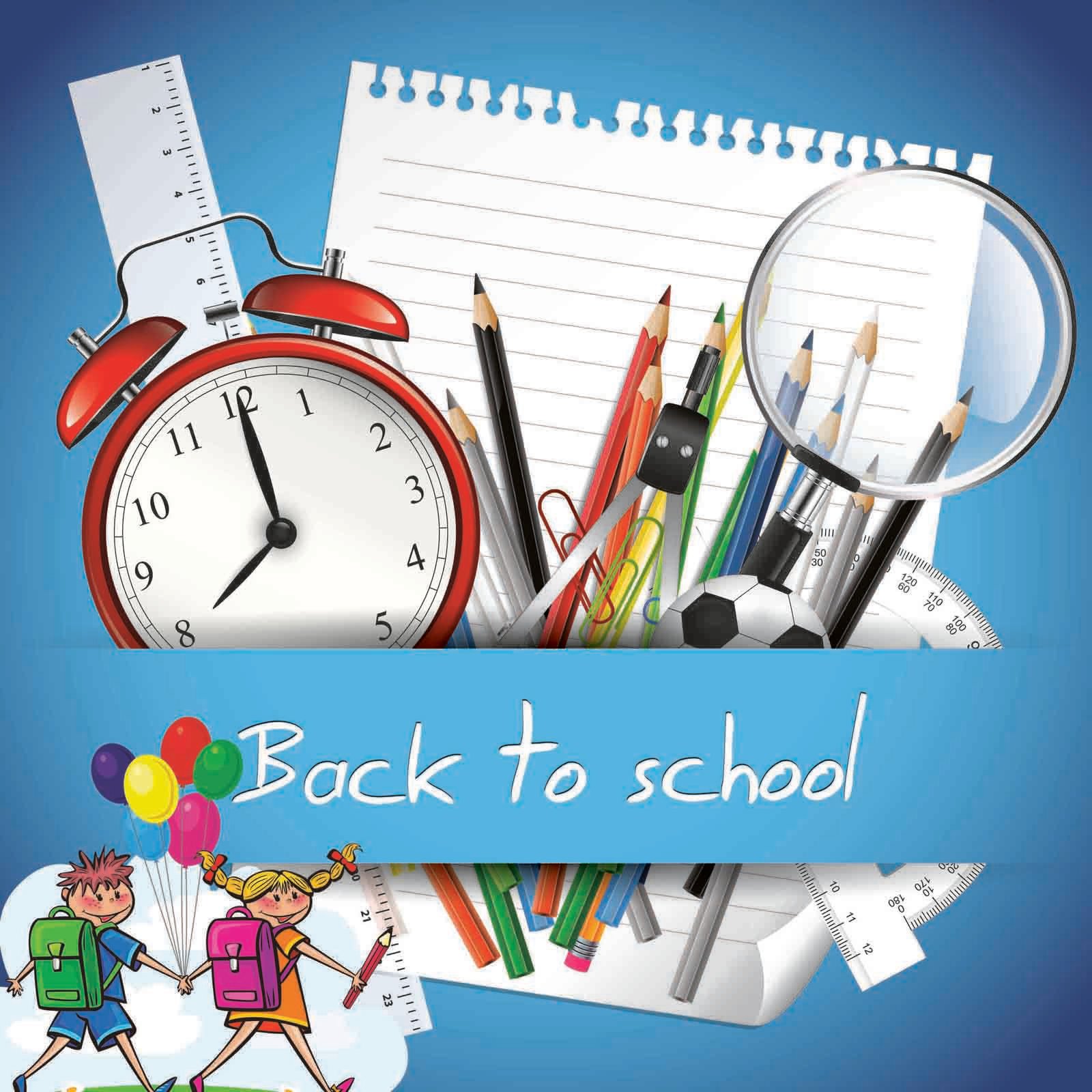 Back to Education School 1024x768 pixel PPT Background