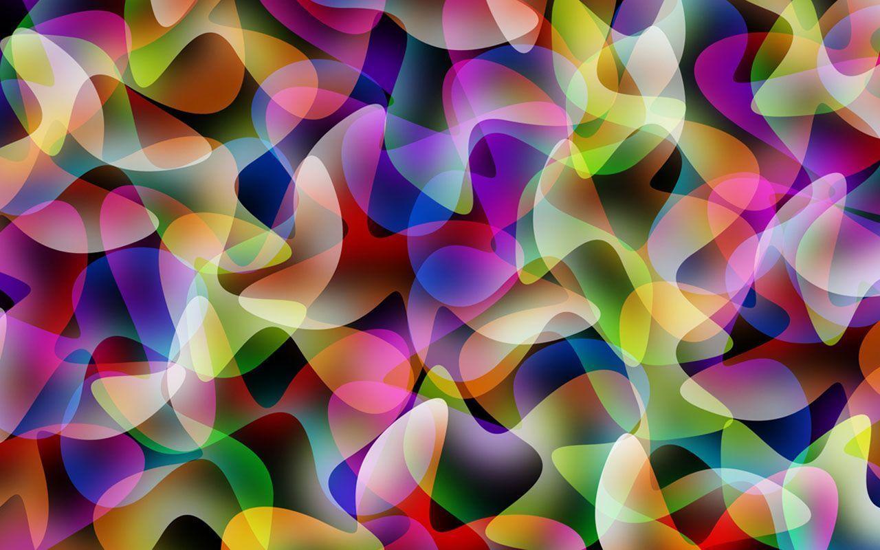 wallpaper: Colorful Curves Wallpaper