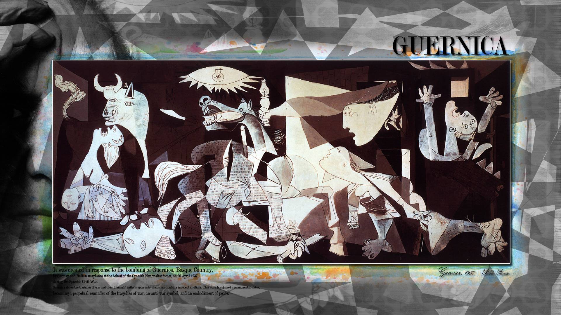 image For > Guernica Wallpaper