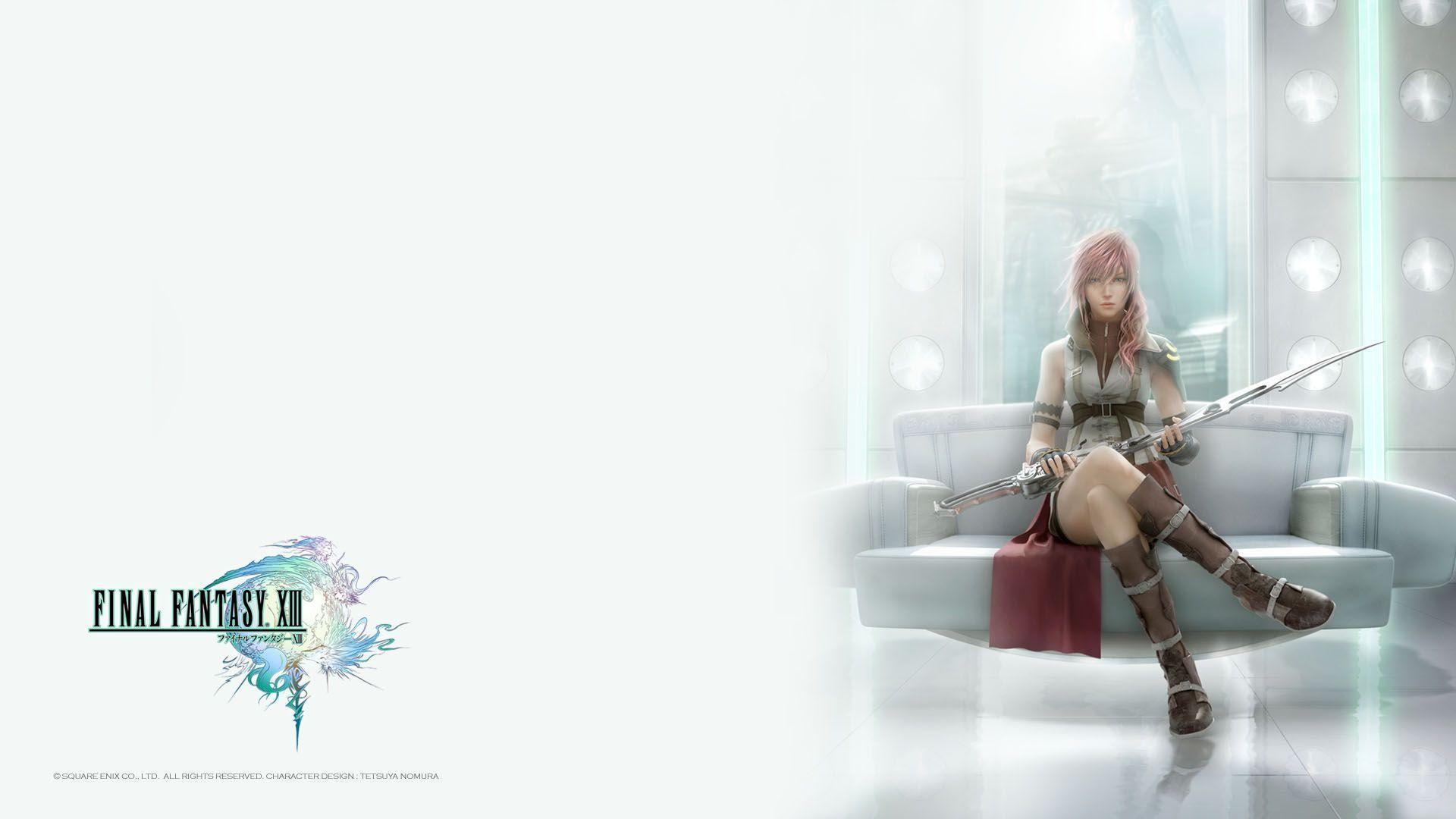 New Final Fantasy XIII Wallpaper And Artwork Even