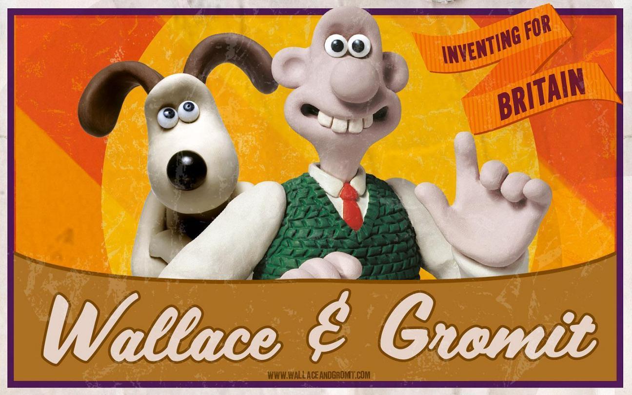 Wallace & Gromit Wallpaper and Gromit Wallpaper