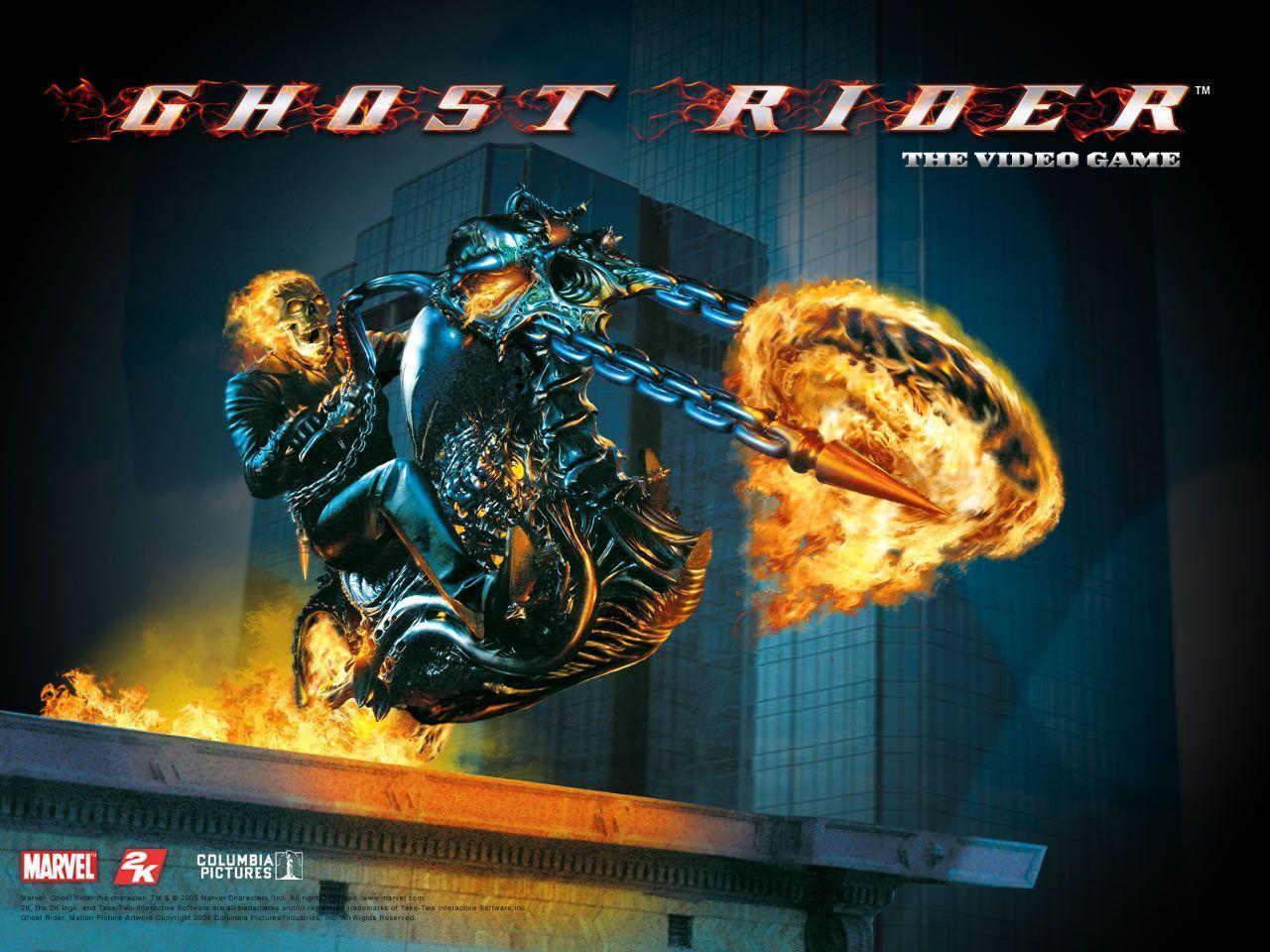 Wallpaper For > Ghost Rider Bike Wallpaper