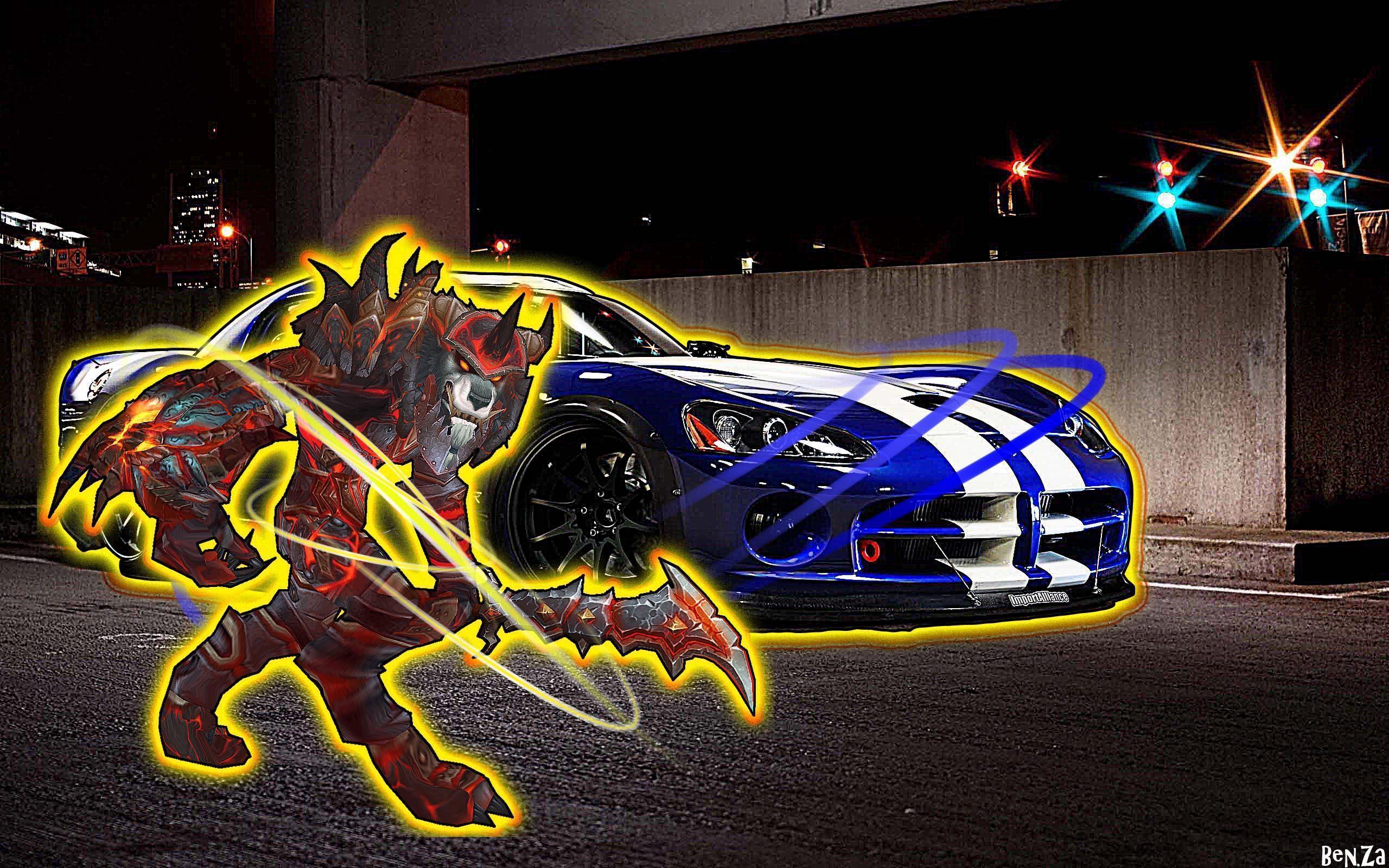 world of warcraft, worgen, character, arm, mountain HD Wallpaper