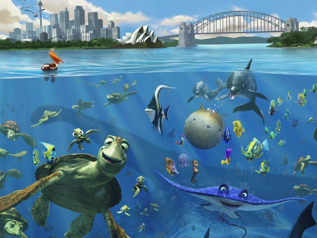 Finding Nemo 4 Disney Cartoons Wallpaper Picture