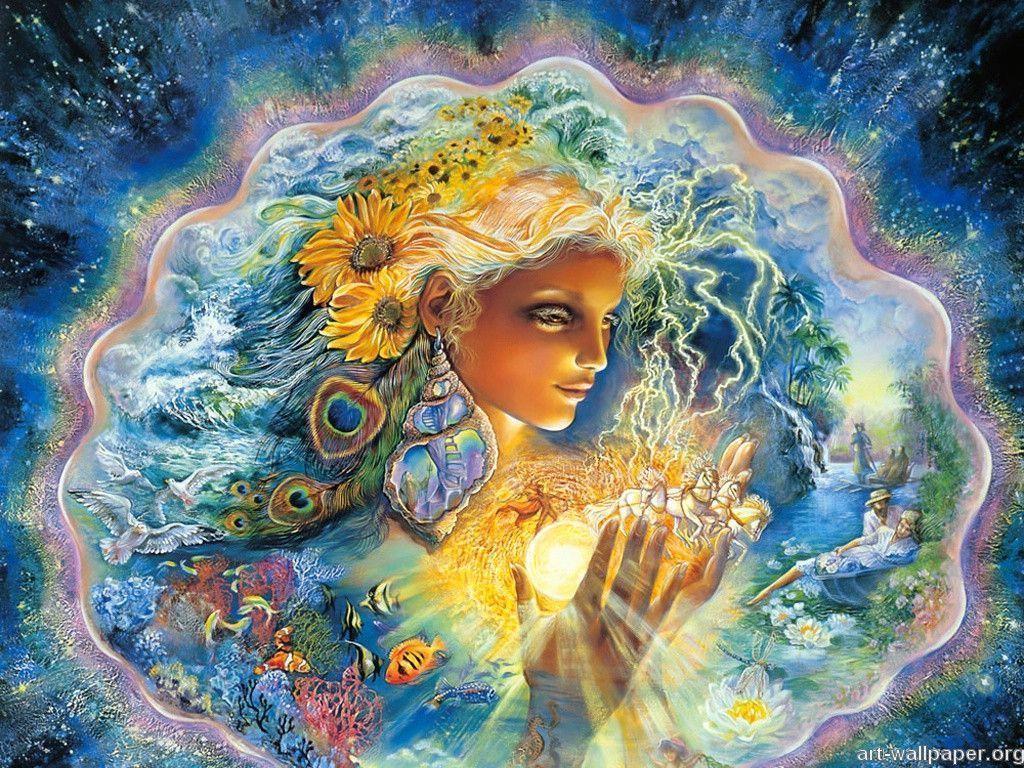 Art for your wallpaper: [FANTASY ART] [PAINTING] Josephine Wall