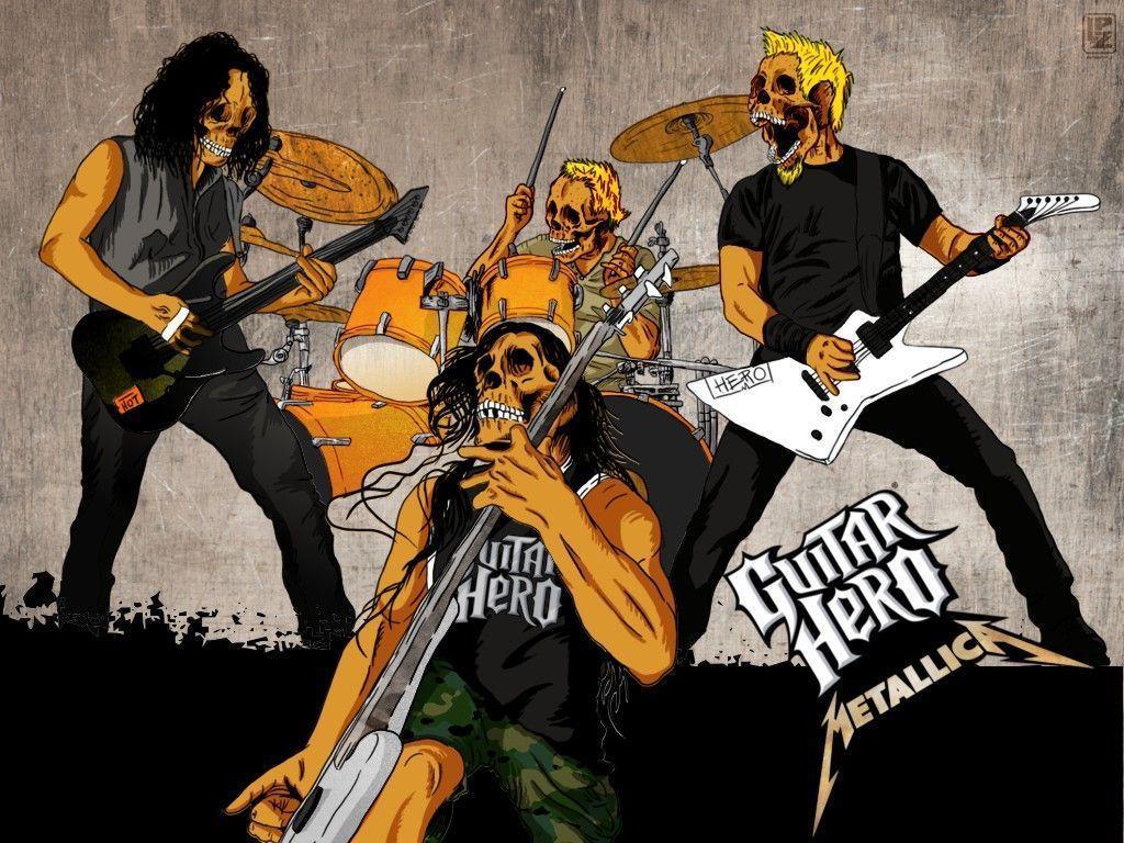 Celebrity: Guitar Hero Metallica Wallpaper, photo wallpaper