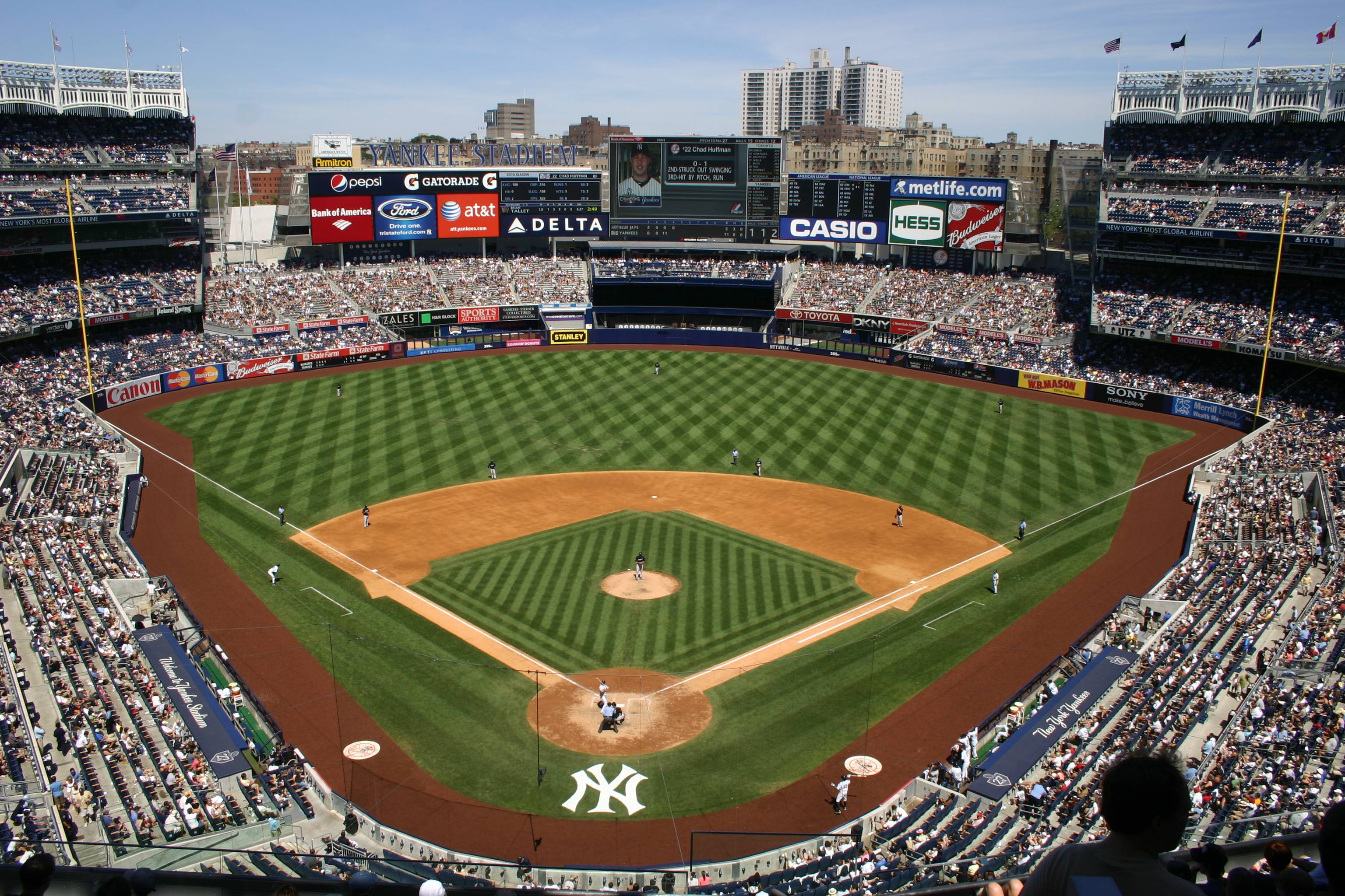 New York Yankees Stadium Sport Wallpapers HD  Stadium wallpaper, New york  yankees stadium, Yankee stadium
