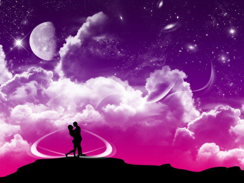 Purple love background, free image downloads