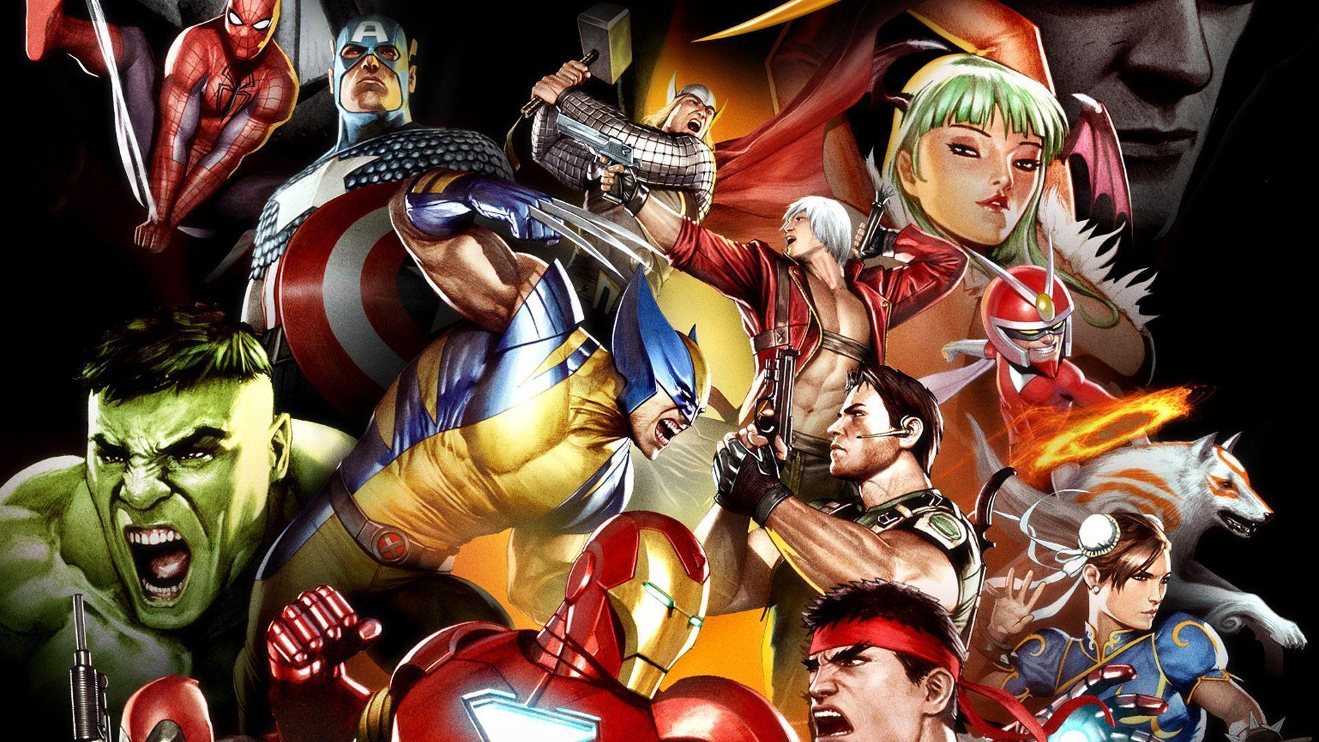 Free Marvel vs. Capcom 3: Fate of Two Worlds Wallpapers in 1920x1080