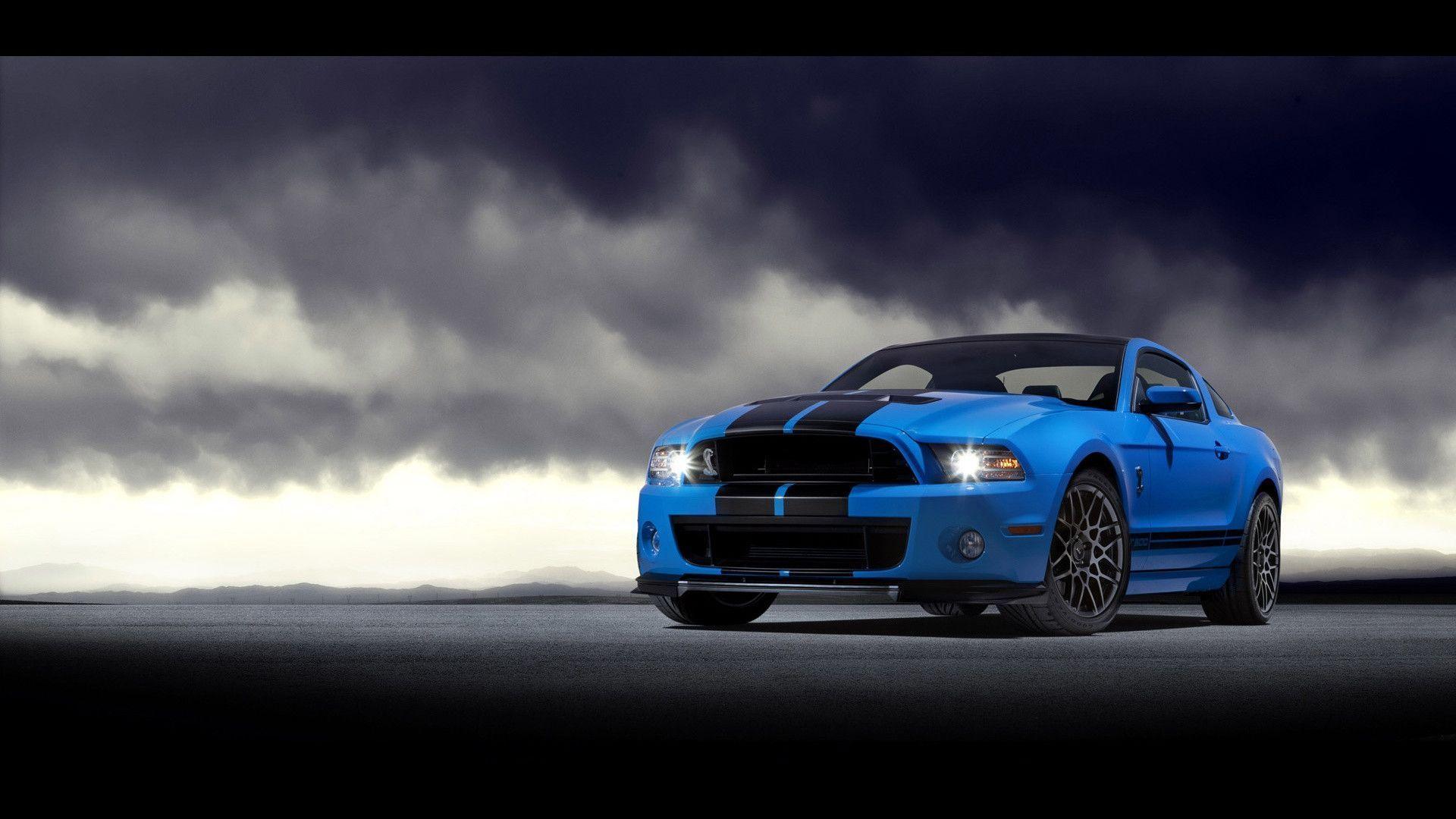 Blue GT Front Angle desktop PC and Mac wallpaper