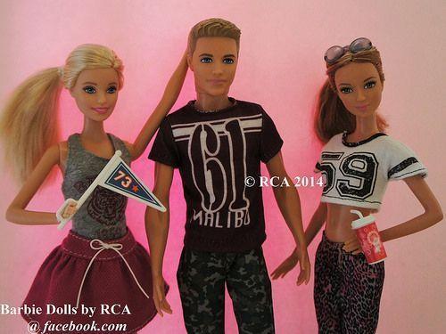 Ken fashion & New Barbie fashion Sharing!