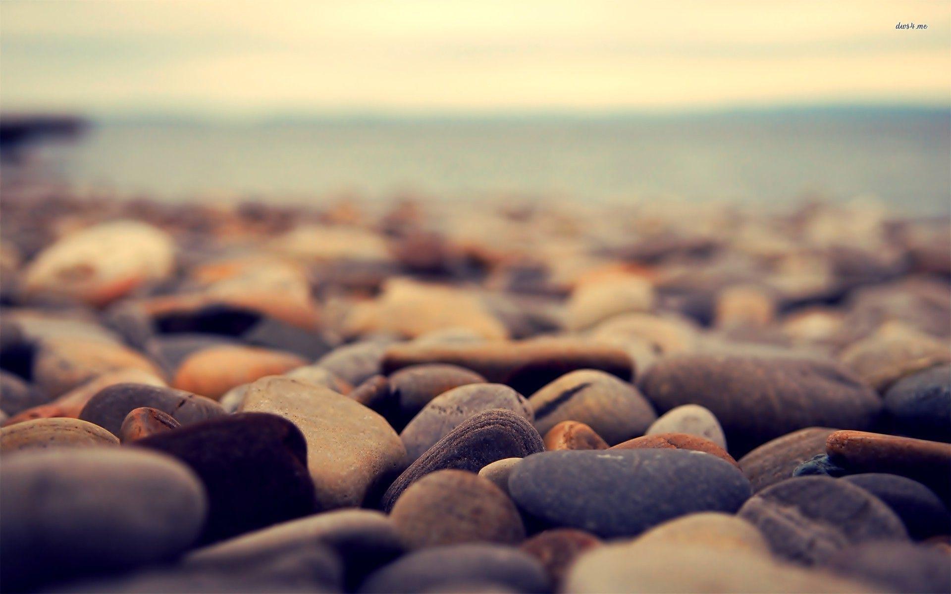 Pebbles on the beach wallpaper wallpaper - #