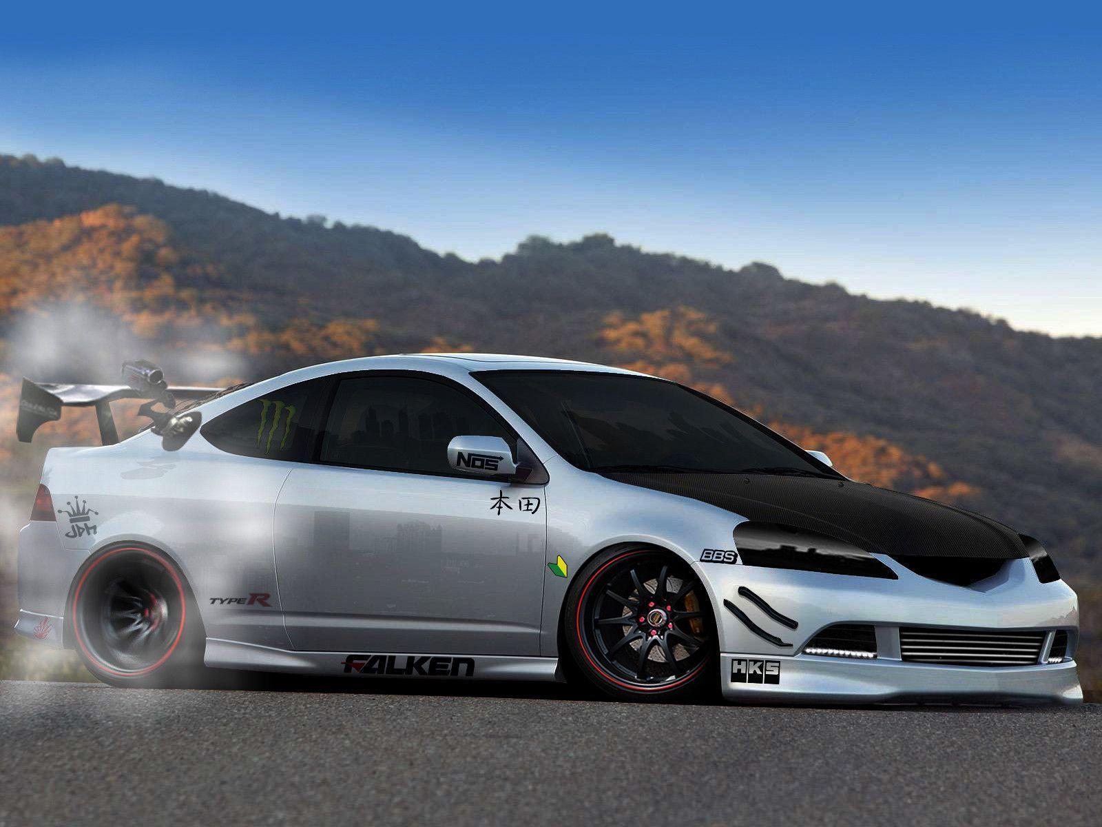 Drifting Acura RSX HD Wallpapers.