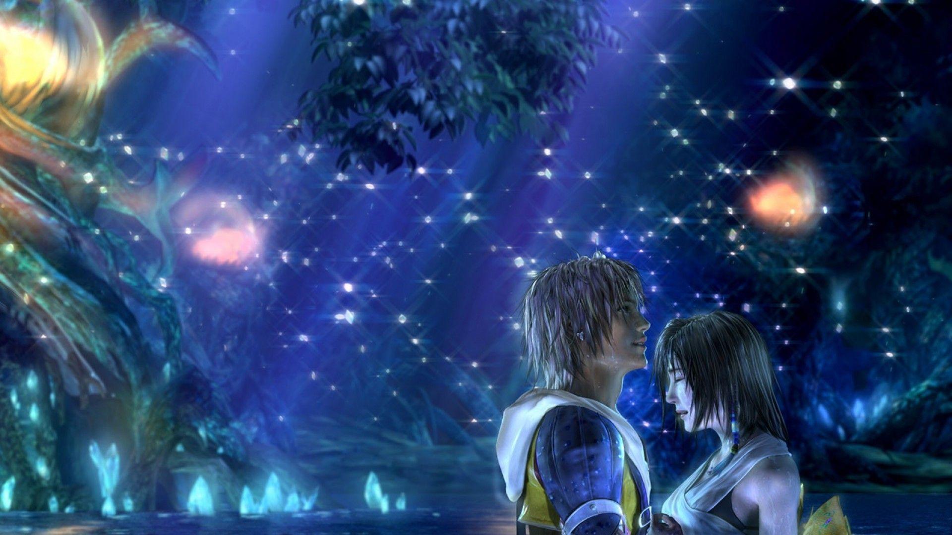 Final Fantasy X Night Sky Squaresoft Hd 302193 Final Fantasy